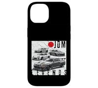 Bandera Japonesa Distress JDM Legends Race Cars Fabricada en Japón Carcasa para iPhone 14