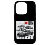 Bandera Japonesa Distress JDM Legends Race Cars Fabricada en Japón Carcasa para iPhone 14 Pro
