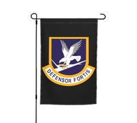 Bandera Jardín Escudo Defensor Fortis Durable Banderas Del Patio Ligera Bandera Divertidas Para Césped Porche Playa 30X45Cm