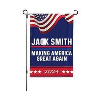 Bandera Jardín Jacks Haciendo Que Estados Unidos Vuelva A Ser Grande Ligera Garden Banderas Anti Decoloración Garden Flag Para Patio Al Aire Libre Césped Porche 30X45Cm