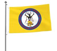 Bandera Jardín Tribu Apache Mescalero Pulgada Amarilla Garden Banderas Anti Decoloración Bandera Divertidas Poliéster Garden Flag Para Porche Patio Al Aire Libre Playa 90X150Cm