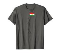 Bandera kurda JIN-JIYAN-AZADI Apoyo a las mujeres kurdas NO HIJAB Camiseta