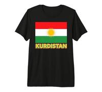 Bandera kurda patriótica kurda para Hombres, Mujeres y niños, Kurdistán Camiseta Premium