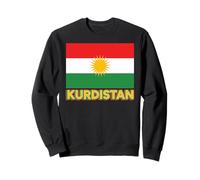 Bandera kurda patriótica kurda para Hombres, Mujeres y niños, Kurdistán Sudadera