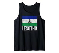Bandera Lesotho Maseru Mosotho Orgullo Camiseta sin Mangas