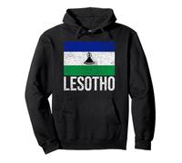 Bandera Lesotho Maseru Mosotho Orgullo Sudadera con Capucha