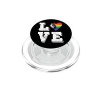 Bandera LGBTQI Love For All Pride Month PopSockets PopGrip para MagSafe