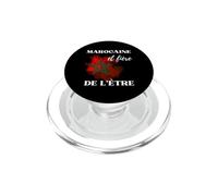 Bandera Maroc Marocaine et Fiere De L'Etre Maroc PopSockets PopGrip para MagSafe