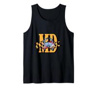 Bandera Maryland MD con un Cangrejo Azul Estilo atlético Vintage Camiseta sin Mangas