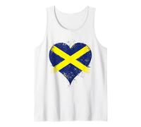 Bandera Mercia para Expat Midlanders The Midlands England Camiseta sin Mangas