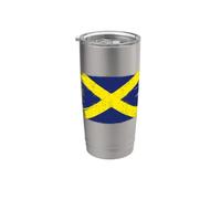 Bandera Mercia para Midlanders de The Midlands Reino Unido Vaso térmico de acero inoxidable de doble pared