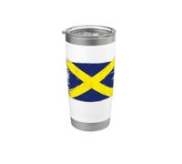 Bandera Mercia para Midlanders de The Midlands Reino Unido Vaso térmico de acero inoxidable de doble pared
