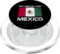 Bandera Mexicana de San José del Cabo con diseño de Bandera Mexicana Orgullosa PopSockets PopGrip para MagSafe