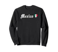 Bandera Mexicana Día de la Independencia México Blackletter Gothic Sudadera
