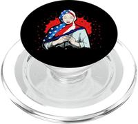 Bandera Musulmana de América USA Religión Islam Regalo PopSockets PopGrip para MagSafe