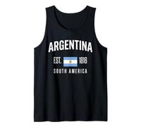 Bandera Nacional Argentina Camiseta sin Mangas