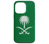 Bandera Nacional DE Arabia Saudita SÍMBOLO del Emblema DE ÁRABE SAUDITO Carcasa para iPhone 13 Pro