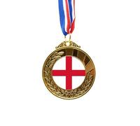 Bandera nacional de Inglaterra, país de la UE, ganador del premio de oro, cinta para el primer lugar