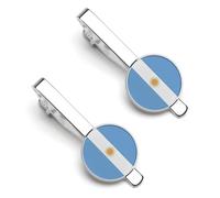 Bandera Nacional De La República Argentina Accesorios Para De Hombre Para Hombre Regalo Clásico Corbata De Corbata Barra De Corbatas Clips De Pinza Negocios Para Mí