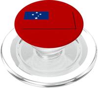 Bandera Nacional de Samoa PopSockets PopGrip para MagSafe