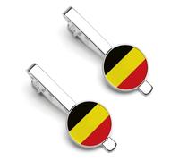 Bandera Nacional Del Reino De Bélgica Clip De Corbata Personalizado Para Hombre Regalo De Boda Para Padrinos Acomodadores Y Cumpleaños