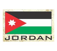 Bandera Nevera Refrigerador Imanes - Asia & Africa Grupo 3 (País: Jordania)