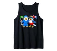 Bandera Nigeria Cuba Raíces Nigerianas Herencia Cubana Camiseta sin Mangas