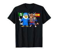 Bandera Nigeria España Raíces Nigerianas Herencia Española Camiseta