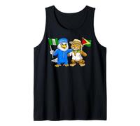 Bandera Nigeria Guyana Raíces Nigerianas Herencia Guyanesa Camiseta sin Mangas