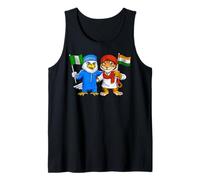 Bandera Nigeria India Raíces Nigerianas Herencia India Camiseta sin Mangas