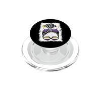 Bandera no binaria Chica Negra PopSockets PopGrip para MagSafe