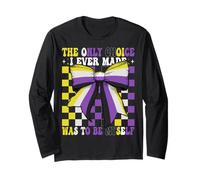 Bandera no binaria La única opción Que Hice fue ser yo Mismo Manga Larga