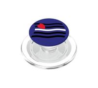 Bandera Ondulada de Cuero Orgullo Bondage Sadismo Masoquismo BDSM PopSockets PopGrip para MagSafe