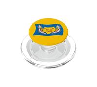 Bandera Ondulada de Las tribus de Fort Peck Assiniboine Nativo Americano PopSockets PopGrip para MagSafe