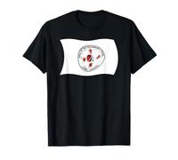 Bandera Ondulada de Lenni Lenape Nativo Americano Algonquino Camiseta