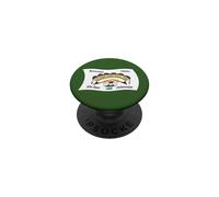 Bandera Ondulada de los Indios nativos Americanos Sioux del río Cheyenne PopSockets PopGrip Adhesivo