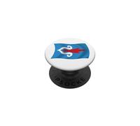 Bandera Ondulada del Pueblo Ainu PopSockets PopGrip Adhesivo