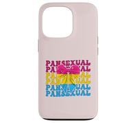 Bandera Pansexual Pan Pride LGBTQ Girl Coquette Bow Ribbon Carcasa para iPhone 13 Pro