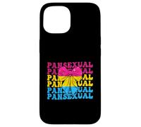 Bandera Pansexual Pan Pride LGBTQ Girl Coquette Bow Ribbon Carcasa para iPhone 15