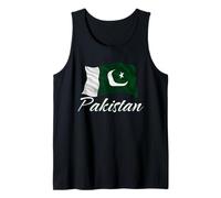 Bandera paquistaní de Pakistán árabe para hombres, mujeres y niños Camiseta sin Mangas
