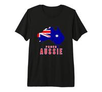 Bandera patriótica de Australia para Hombres, Mujeres y niños, Orgulloso Australiano Camiseta Premium