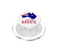 Bandera patriótica de Australia para Hombres, Mujeres y niños, Orgulloso Australiano PopSockets PopGrip para MagSafe