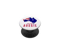 Bandera patriótica de Australia para Hombres, Mujeres y niños, Orgulloso Australiano PopSockets PopGrip Adhesivo