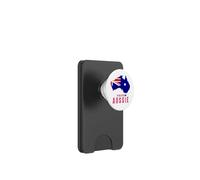 Bandera patriótica de Australia para Hombres, Mujeres y niños, Orgulloso Australiano PopSockets PopWallet para MagSafe