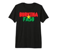 Bandera patriótica de Burkina Faso para Hombres, Mujeres y niños Camiseta Premium