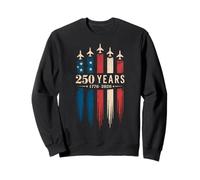Bandera patriótica de Estados Unidos de 250 años 1776-2026 Sudadera