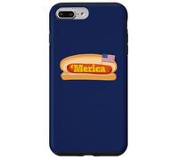 Bandera patriótica de Perro Caliente de Merica Carcasa para iPhone 7 Plus/8 Plus