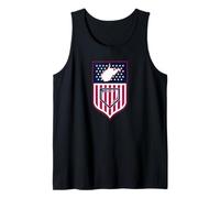 Bandera patriótica de WV Baseball Mountain State West Virginia Estados Unidos Camiseta sin Mangas