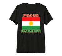 Bandera patriótica del Kurdistán para Hombres, Mujeres y niños, Orgulloso kurdo Camiseta Premium