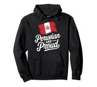 Bandera Perú Girl Peruvian Sudamérica País Sudadera con Capucha